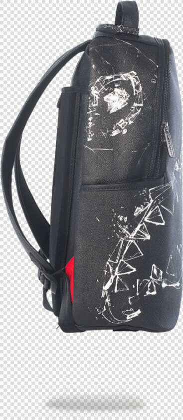 Sprayground  Broken Glass Shark Backpack   Sprayground Broken Glass Shark  HD Png DownloadTransparent PNG