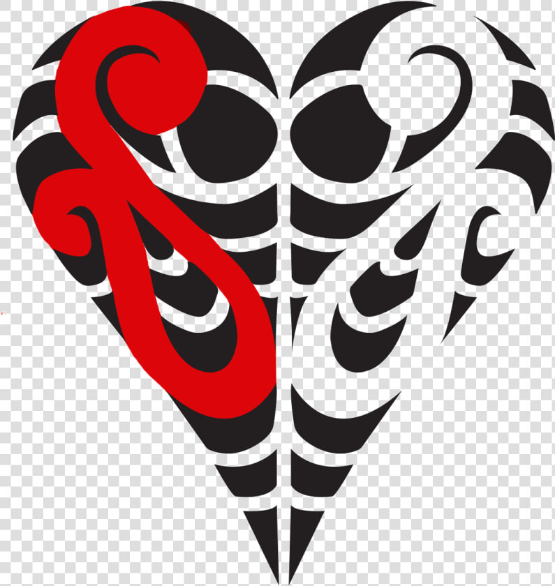 Fish Hook Through Heart Clipart Png Royalty Free Stock   Maori Pattern Transparent Background  Png DownloadTransparent PNG