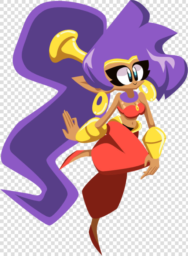 Shantae  Half Genie Hero   Cartoon  HD Png DownloadTransparent PNG