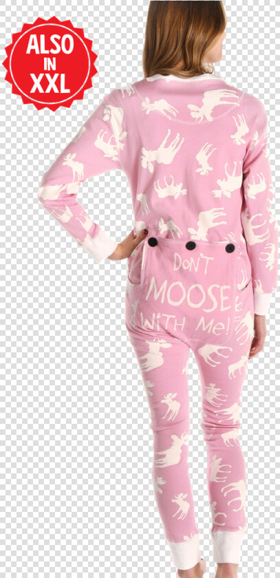 Classic Moose Pink   Pink Onesie  HD Png DownloadTransparent PNG