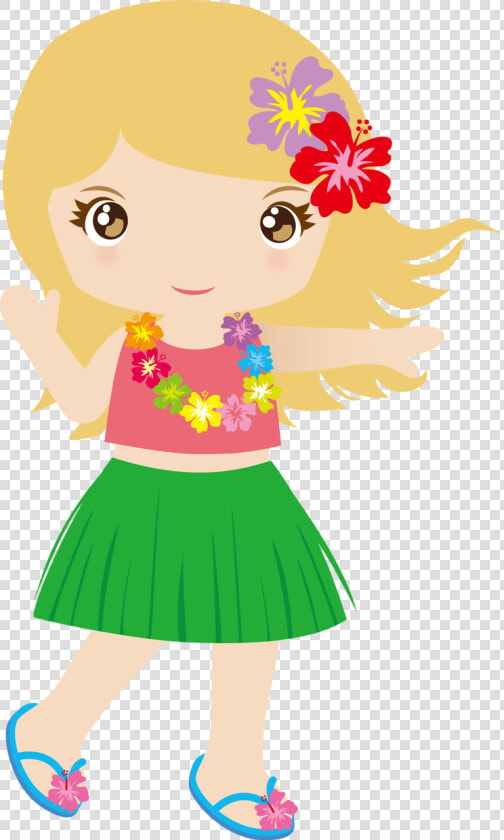 Cg Png Clip Art   Niña Hawaianas Dibujo  Transparent PngTransparent PNG