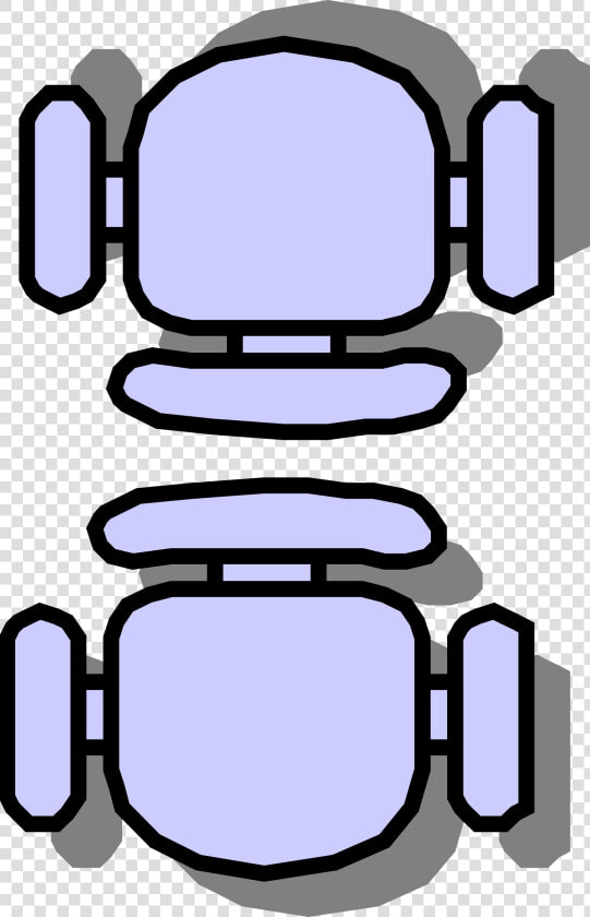 Chair Clipart Top View   Chair Clipart Room Layout  HD Png DownloadTransparent PNG