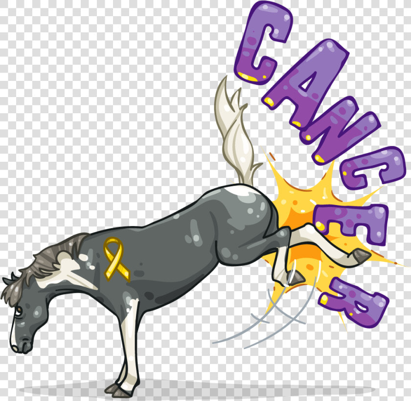 Kicking Cancer In The Butt  HD Png DownloadTransparent PNG
