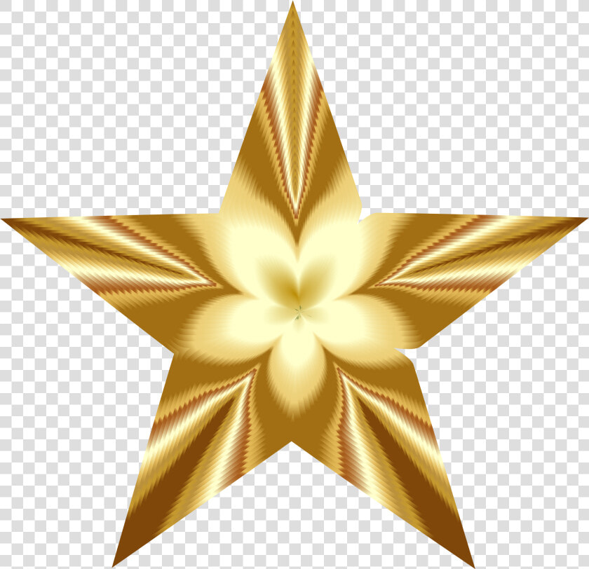 Golden Star Blossom Clip Arts   Golden Star Pictures Png  Transparent PngTransparent PNG