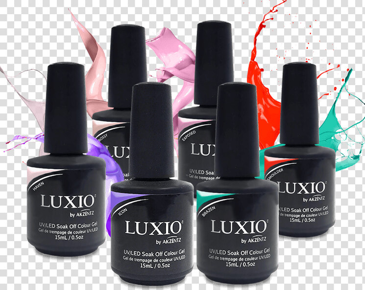 Luxio Nail Polish Uk   Luxio Nail Polish Red  HD Png DownloadTransparent PNG
