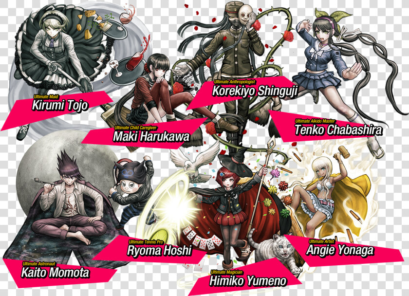 Danganronpa V3 Killing Harmony Characters  HD Png DownloadTransparent PNG