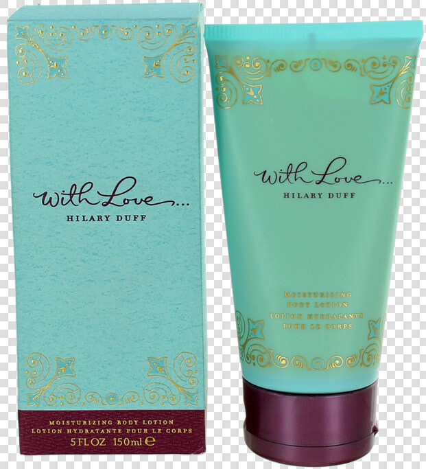 With Love By Hillary Duff For Women Body Lotion 5oz   Hair Care  HD Png DownloadTransparent PNG