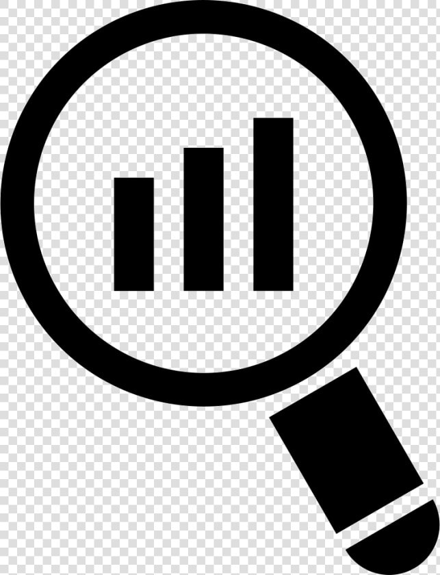 Magnifying Glass With Bar Graph Comments   Magnifying Glass Computer Icon  HD Png DownloadTransparent PNG