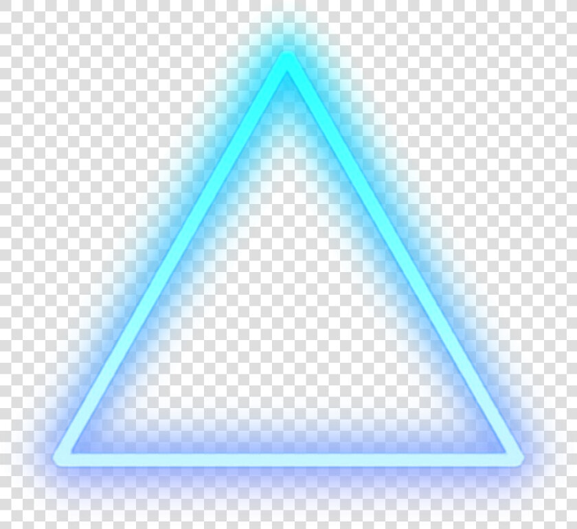  triangle  neon  blue  color  vaporwave  aesthetic   Neon Triangle Png  Transparent PngTransparent PNG