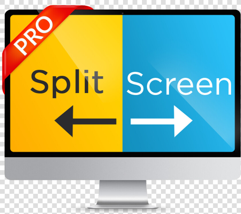 Transparent Split Apple Clipart   Splitting Screen  HD Png DownloadTransparent PNG