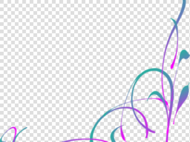 Heart Swirl Cliparts   Elegant Corner Border Design  HD Png DownloadTransparent PNG