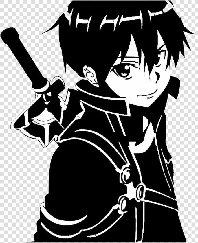 Sword Art Online Sao  kirito Anime Dec Transparent   Sao Kirito  HD Png DownloadTransparent PNG