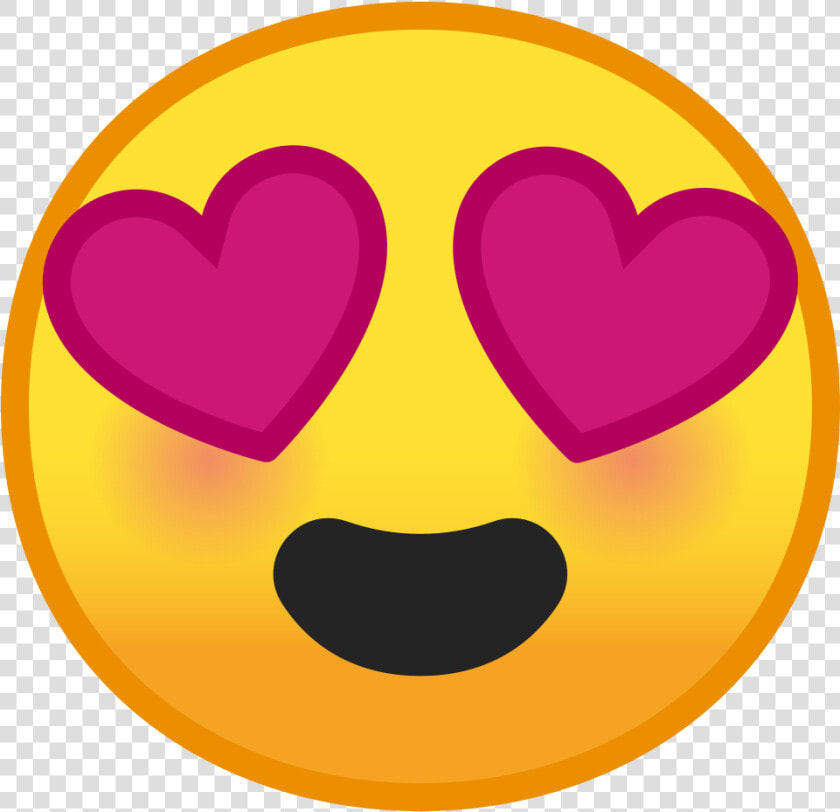 Smiling Face With Heart Eyes Icon   Emoji Heart Eyes Png  Transparent PngTransparent PNG