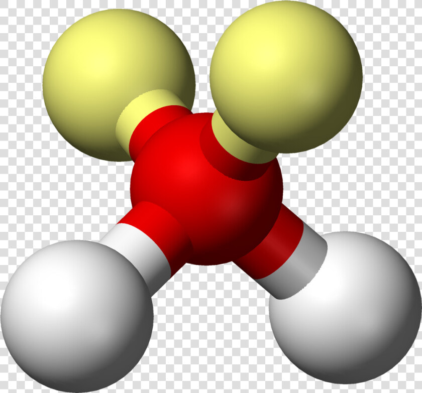 Water With Lone Pairs 3d Balls   Electron Pair Repulsion Animation  HD Png DownloadTransparent PNG