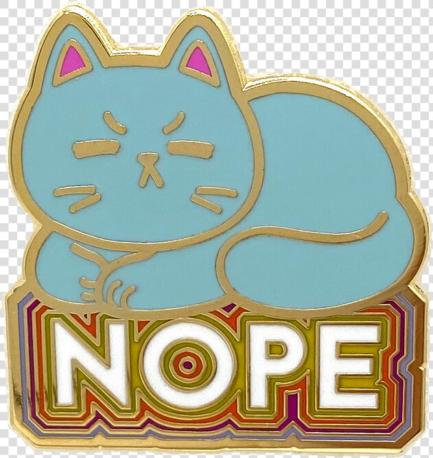 Nope Pin   Label  HD Png DownloadTransparent PNG