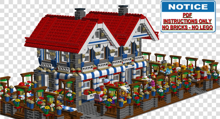 Lego Oktoberfest Party City Modular   House  HD Png DownloadTransparent PNG