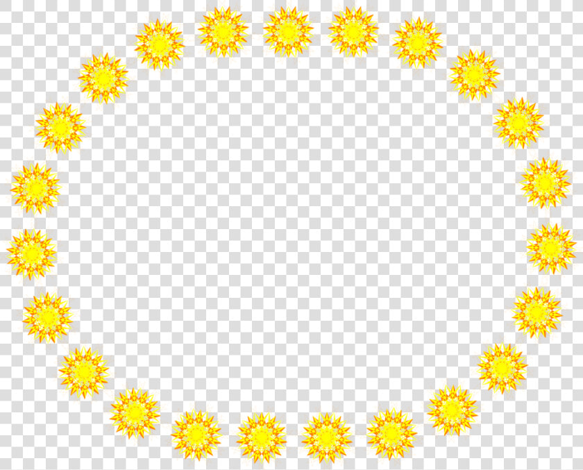 Transparent Yellow Sun Png   Transparent Sun Frame  Png DownloadTransparent PNG