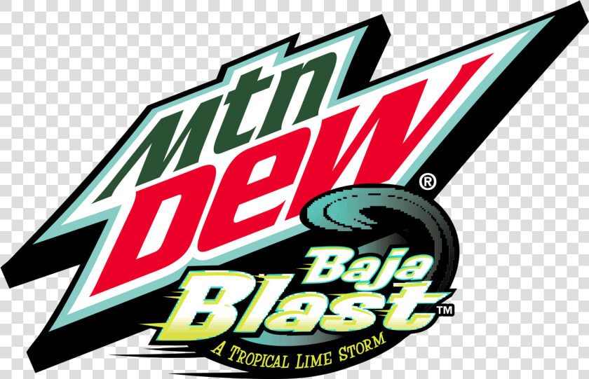 Mountain Dew Baja Blast Logo  HD Png DownloadTransparent PNG