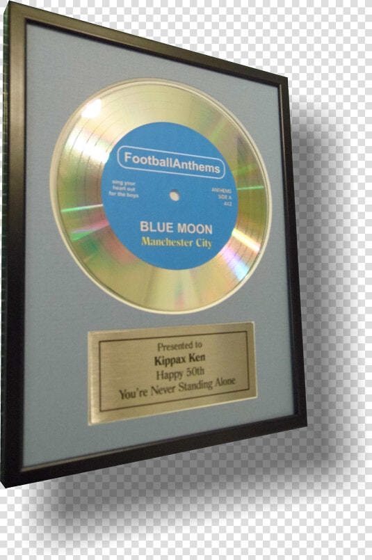 Didi Disc Presentation Silver Disc Black Frame   Commemorative Plaque  HD Png DownloadTransparent PNG