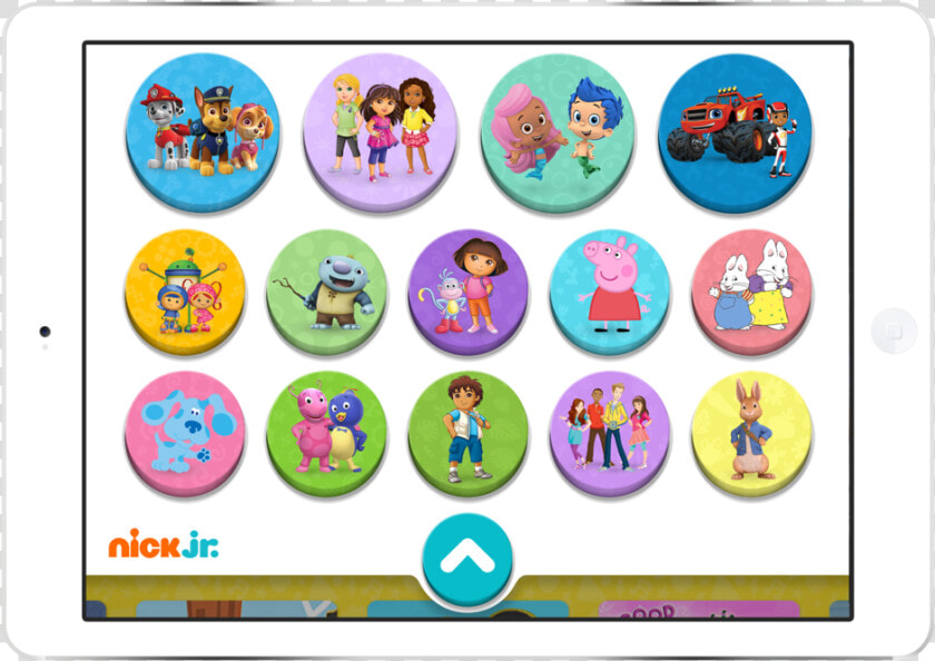 Nickjr App Ipad 05   Icon Red Social Media Flat  HD Png DownloadTransparent PNG