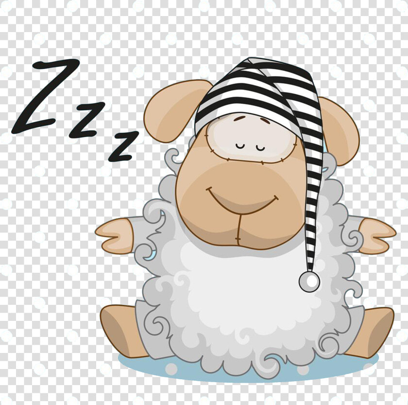 Lamb Clipart Sleeping   Sheep Sleeping Clipart  HD Png DownloadTransparent PNG