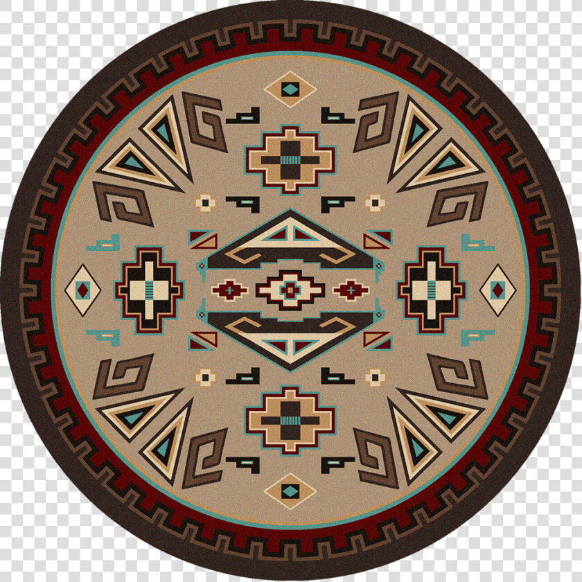 Butte Southwest 8ft Round Rug  HD Png DownloadTransparent PNG