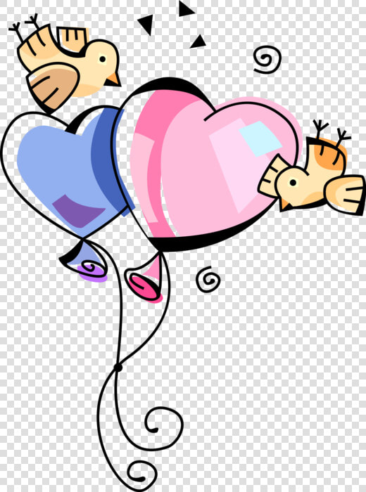 Vector Illustration Of Valentine S Day Sentimental   Cartoon  HD Png DownloadTransparent PNG