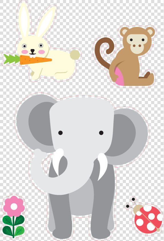 Gift Matching Zoo Animals Personalised Height Growth  HD Png DownloadTransparent PNG
