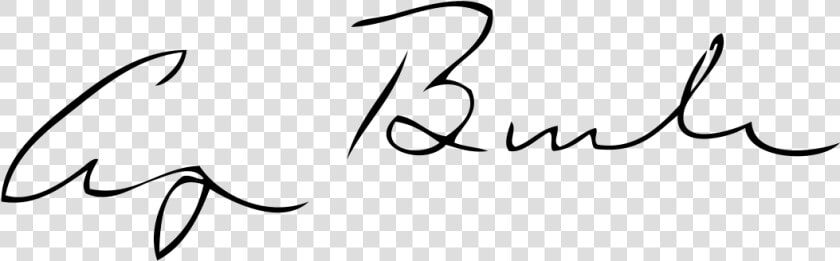 George Herbert Walker Bush Signature  HD Png DownloadTransparent PNG