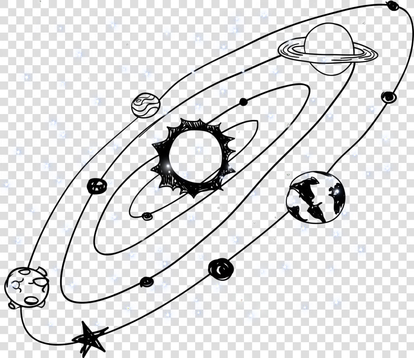 Galaxy Starbucks Galaxyedit Planet Tumblr Doddle Black   Aesthetic Galaxy Black And White  HD Png DownloadTransparent PNG