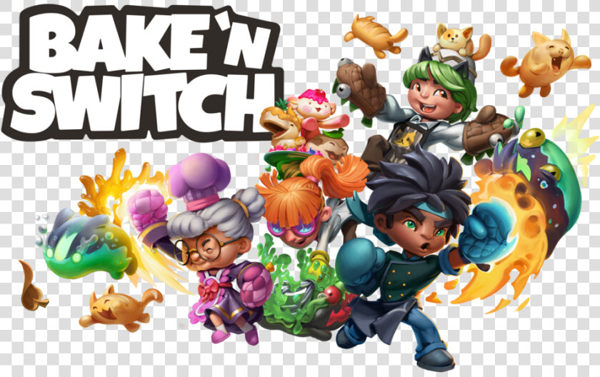 Keyart 02 Characterlogo 1   Bake N Switch  HD Png DownloadTransparent PNG