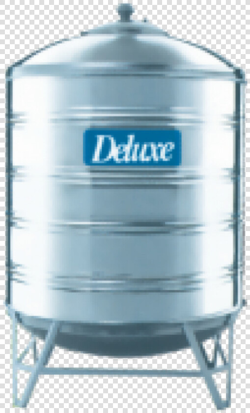 Deluxe Cl25k Water Storage Tanks Vertical With Stand   Stainless Steel Water Tank Supplier  HD Png DownloadTransparent PNG