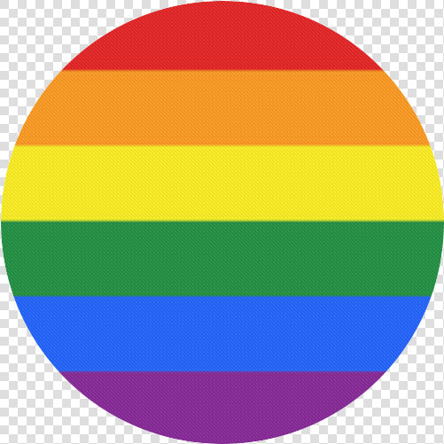 Gay Pride Rainbow Flag Stripes Round Mousepad   Lgbt Flag Circle Transparent  HD Png DownloadTransparent PNG