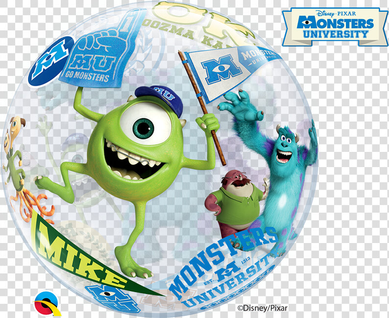 Monster Uni Front Bubble   Monsters University Character Bubble Balloons  HD Png DownloadTransparent PNG