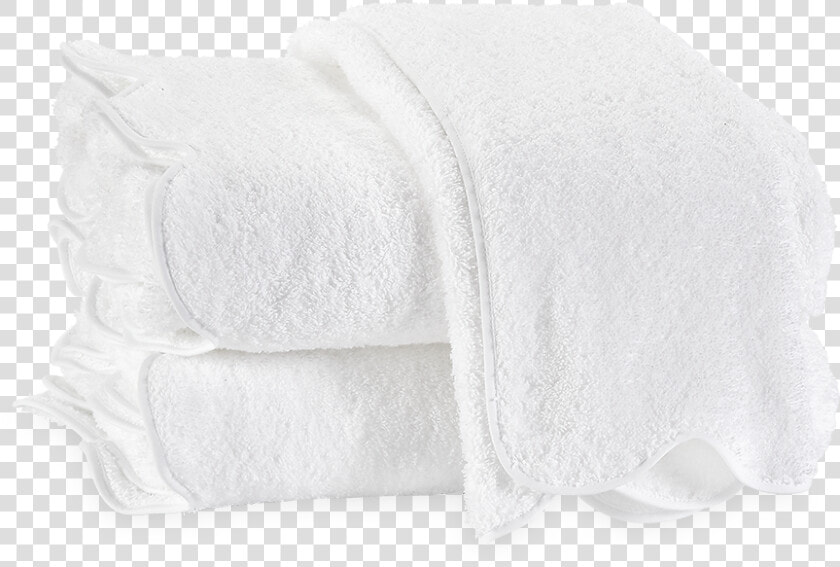 Cairo With Scallop Piping Bath Towels White  White   Ruffle  HD Png DownloadTransparent PNG