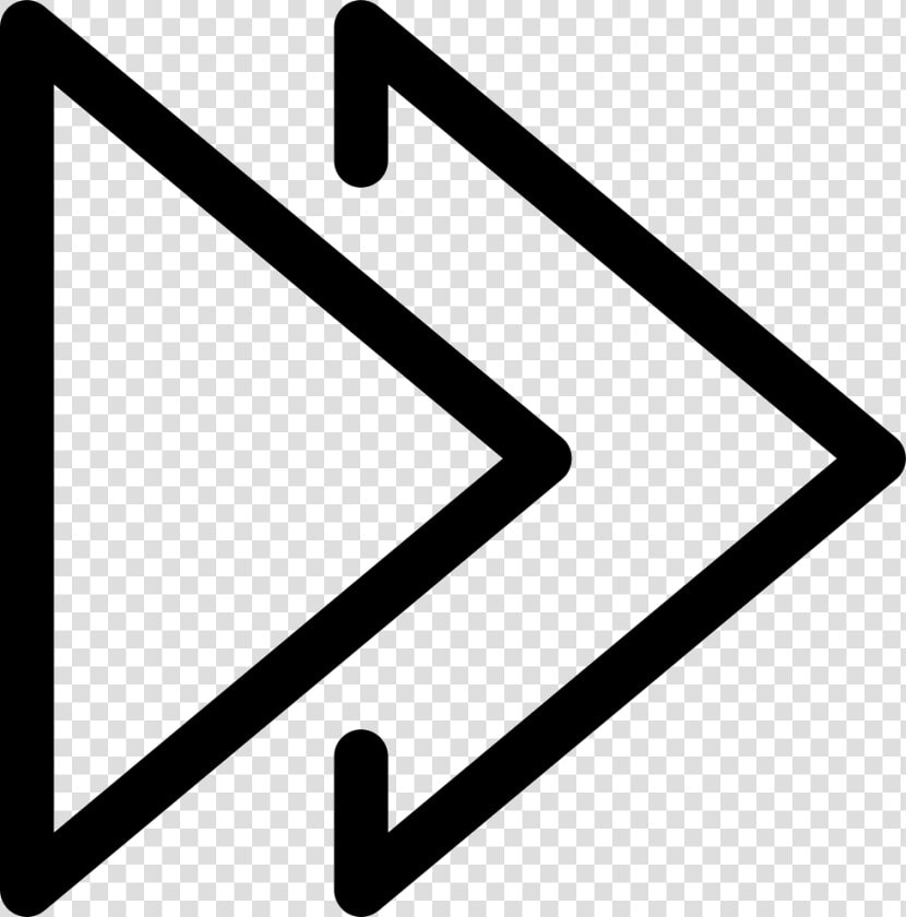 Remote Control Fast Forward Button   Fast Forward Icon Svg  HD Png DownloadTransparent PNG