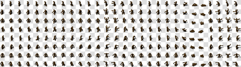 Werebear 0   Soldier Sprite Sheet Isometric  HD Png DownloadTransparent PNG
