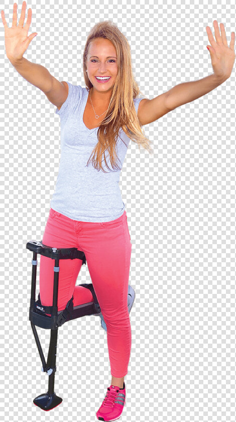Available In The Uk   Broken Foot Knee Crutch  HD Png DownloadTransparent PNG