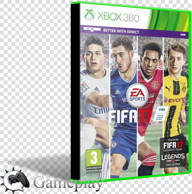 Jacket Fifa 17 Ps4   Png Download   Fifa 17 Cover  Transparent PngTransparent PNG