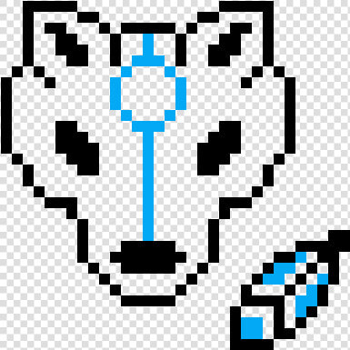 Pixel Art Lobo  HD Png DownloadTransparent PNG