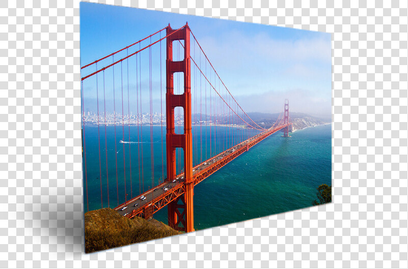 Famous Golden Gate Bridge   Golden Gate Bridge  HD Png DownloadTransparent PNG