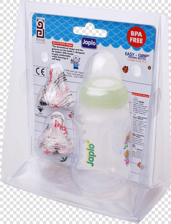 Japlo Easy Grip Feeding Bottle   Baby Bottle  HD Png DownloadTransparent PNG