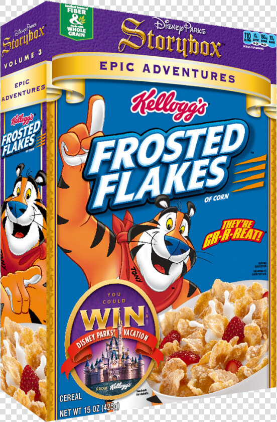 Kelloggs Frosted Flakes Cereals  HD Png DownloadTransparent PNG