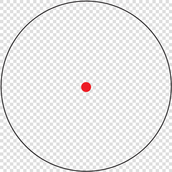 Red Dot Reticle Png   White Circle Logo Png  Transparent PngTransparent PNG