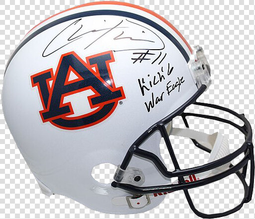 Chris Davis Autographed Auburn Tigers Replica Helmet  HD Png DownloadTransparent PNG