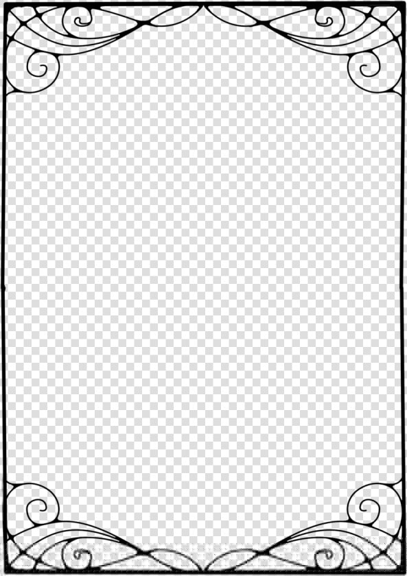 Art Deco Frames And Borders Images   Art Nouveau Free Frame  HD Png DownloadTransparent PNG