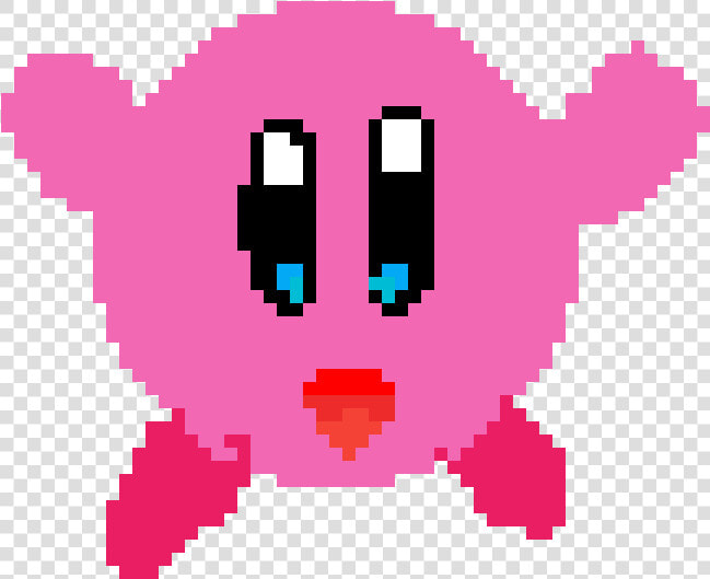 Kirby Star Allies For Lol Op   Easy Pixel Art Tree  HD Png DownloadTransparent PNG