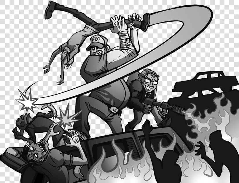 72 Junkyard Zombies Pt   Cartoon  HD Png DownloadTransparent PNG