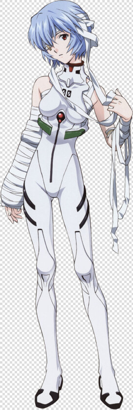 Transparent Rei Ayanami Png   Rei Evangelion Full Body  Png DownloadTransparent PNG