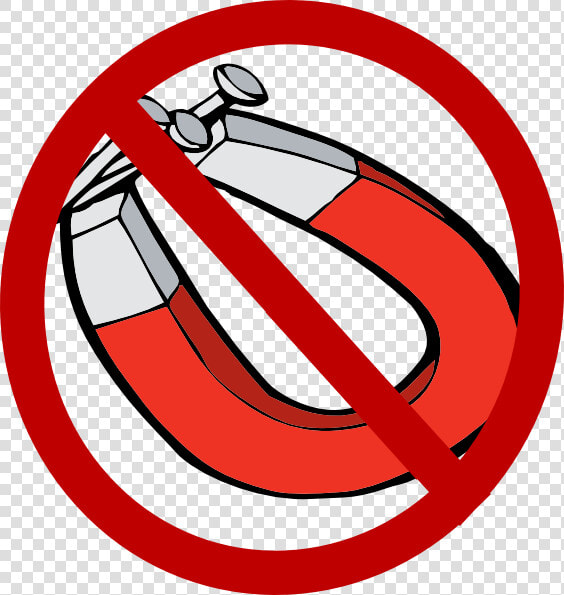 Clip At Magnetic   Magnetic And Non Magnetic Signs  HD Png DownloadTransparent PNG